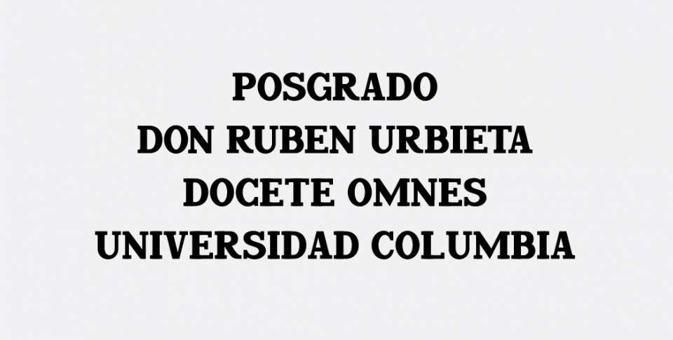 Escuela de Posgrado Don Rubén Urbieta