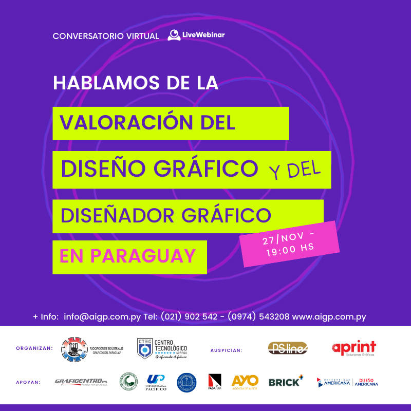 Conversatorio sobre el Diseño Gráfico en Paraguay