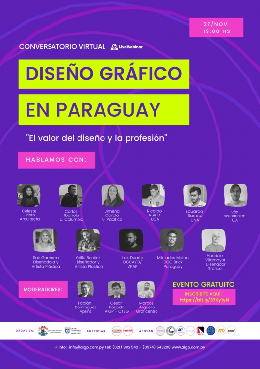 Conversatorio sobre el Diseño Gráfico en Paraguay